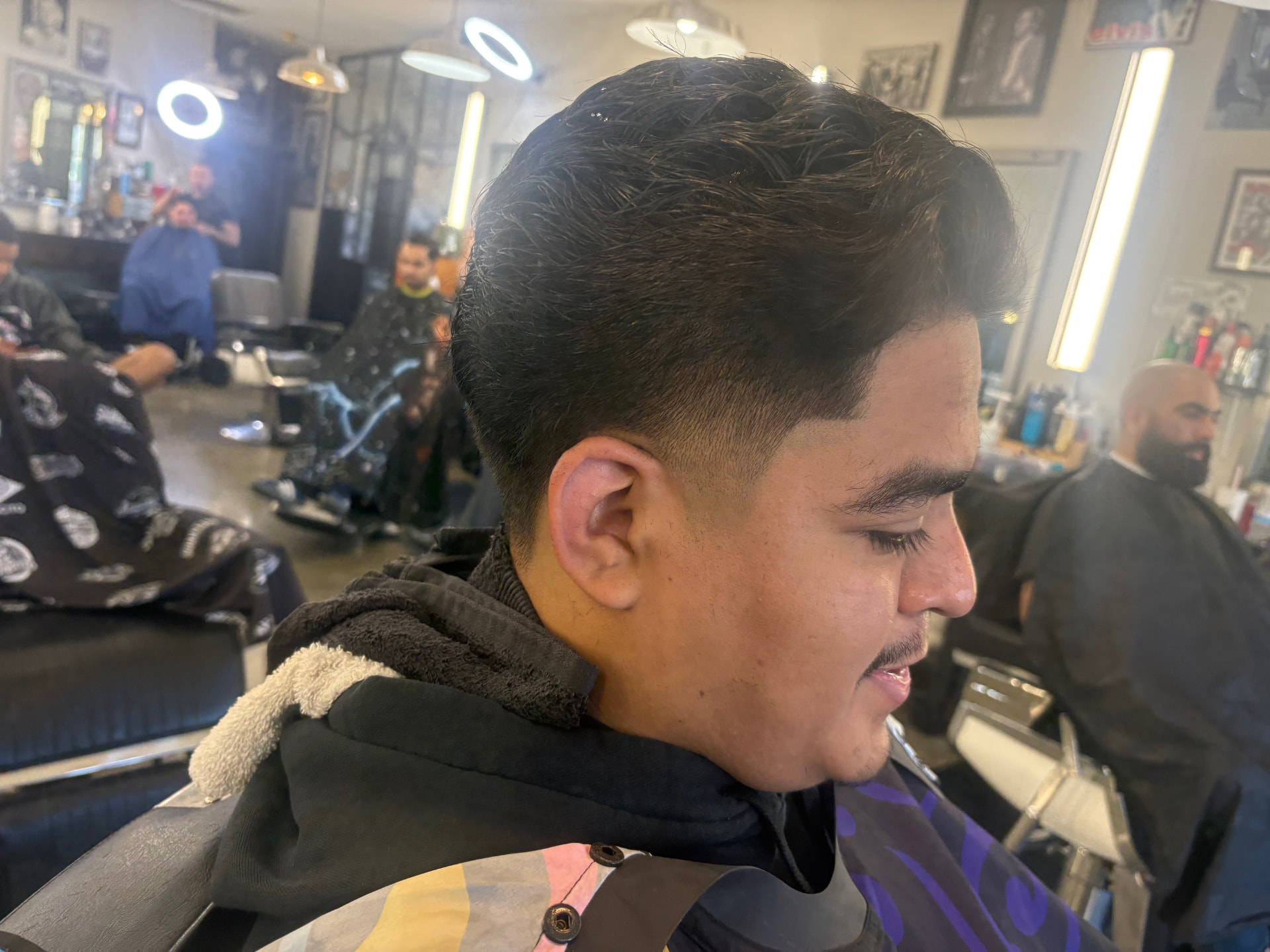 Men's taper haircut by Kai